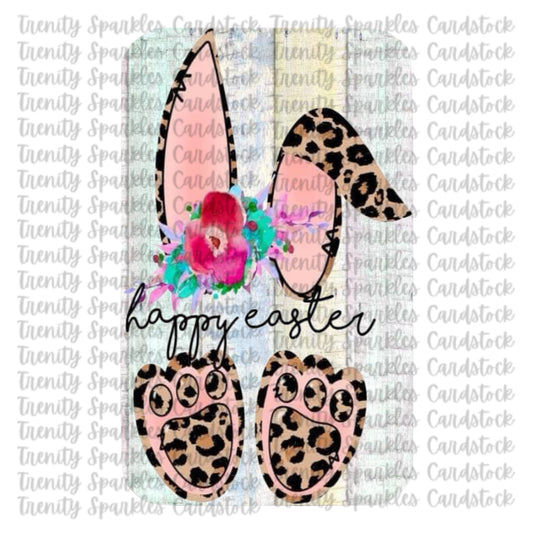 Bossy Boots Easter Rectangle Cardstock