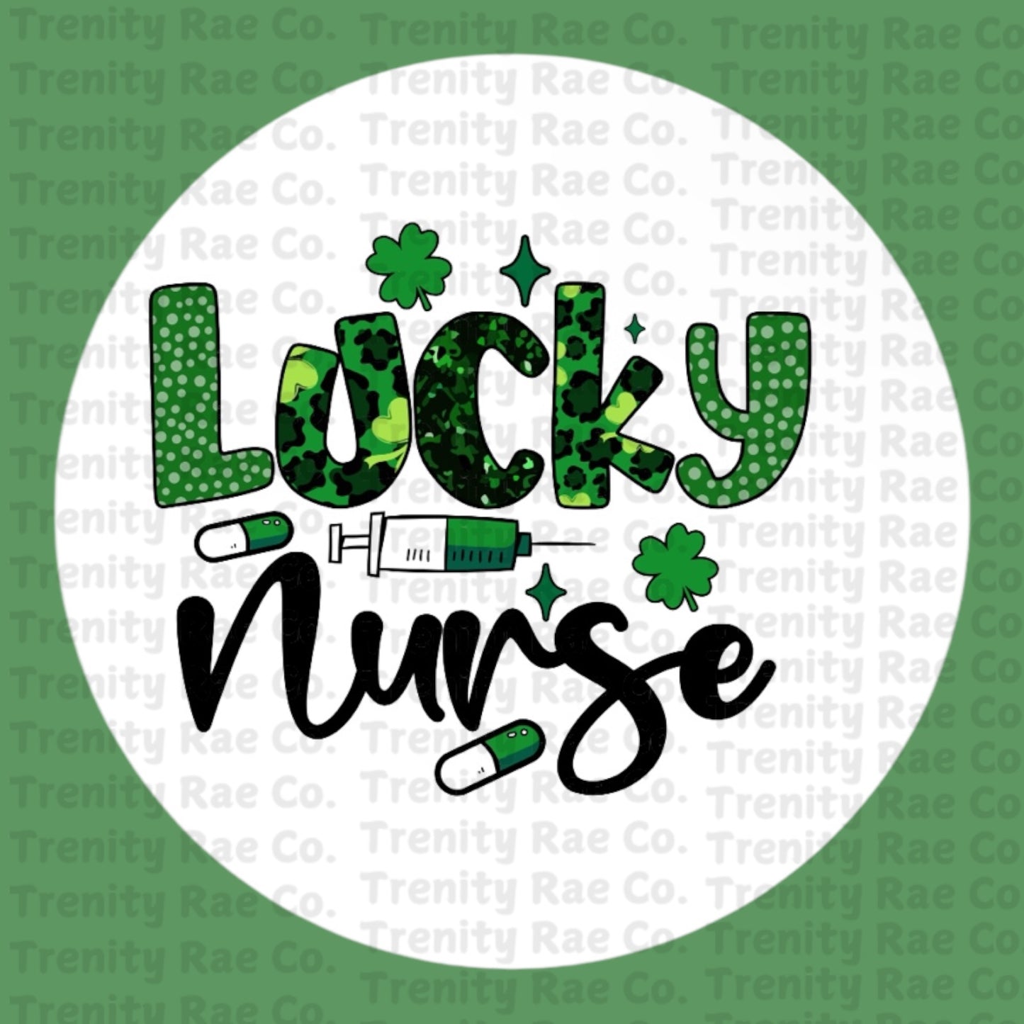 Nurse circle cardstock