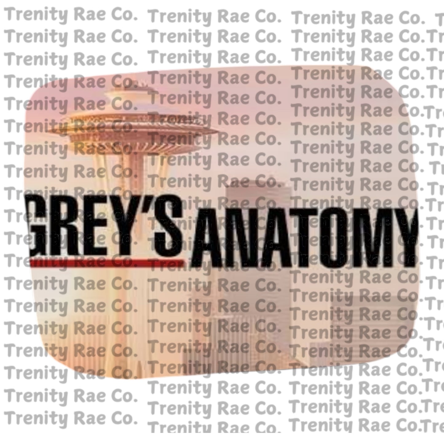 TRC TV mold & Cardstock