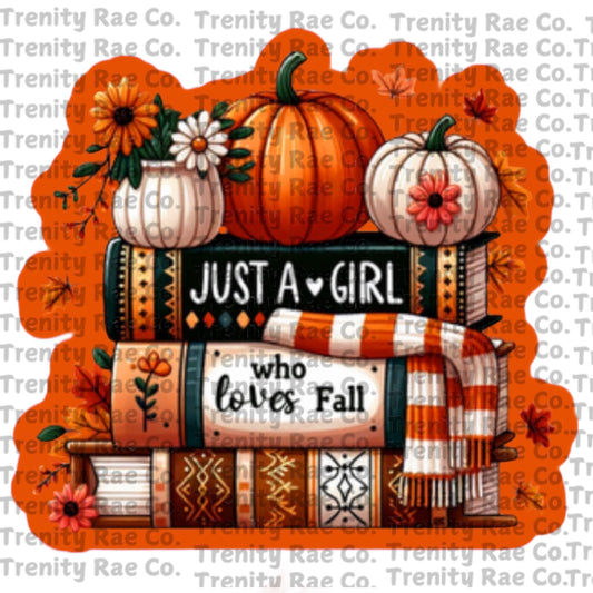 TRC just a girl cardstock