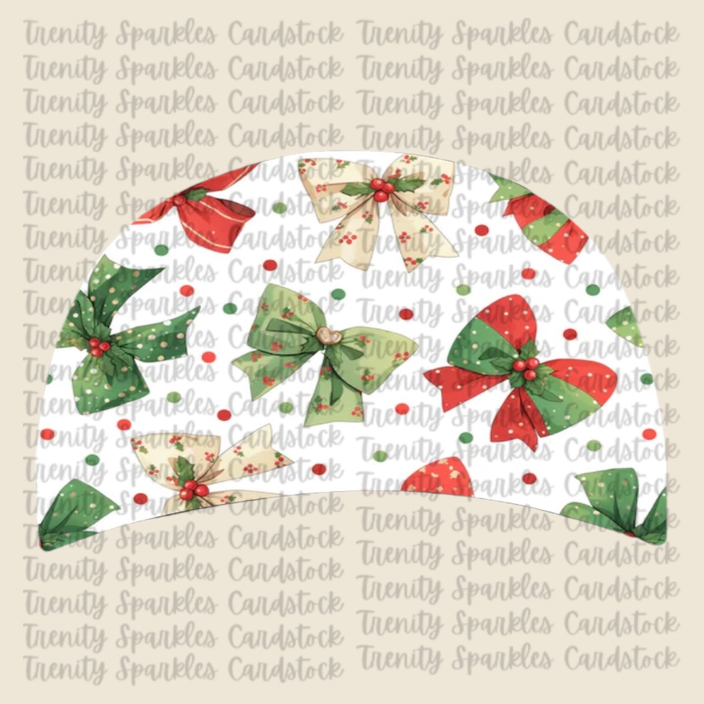 Kay J & Co Christmas Hat Cardstock