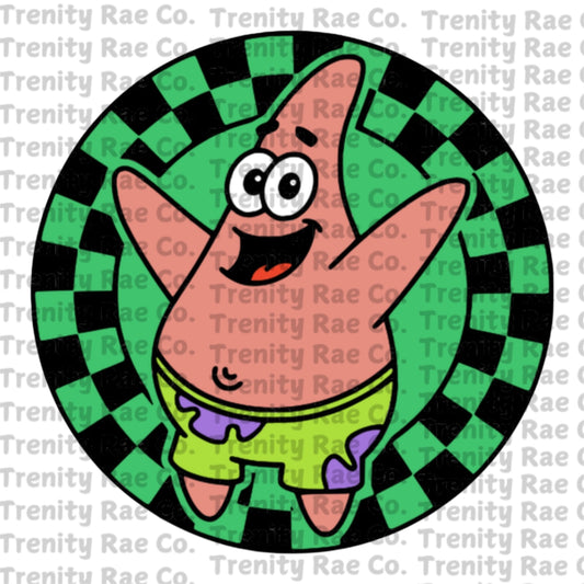 TRC Patrick checkered cardstock