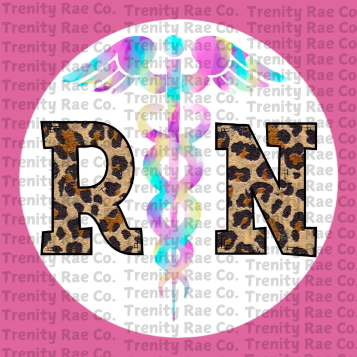 Nurse circle cardstock