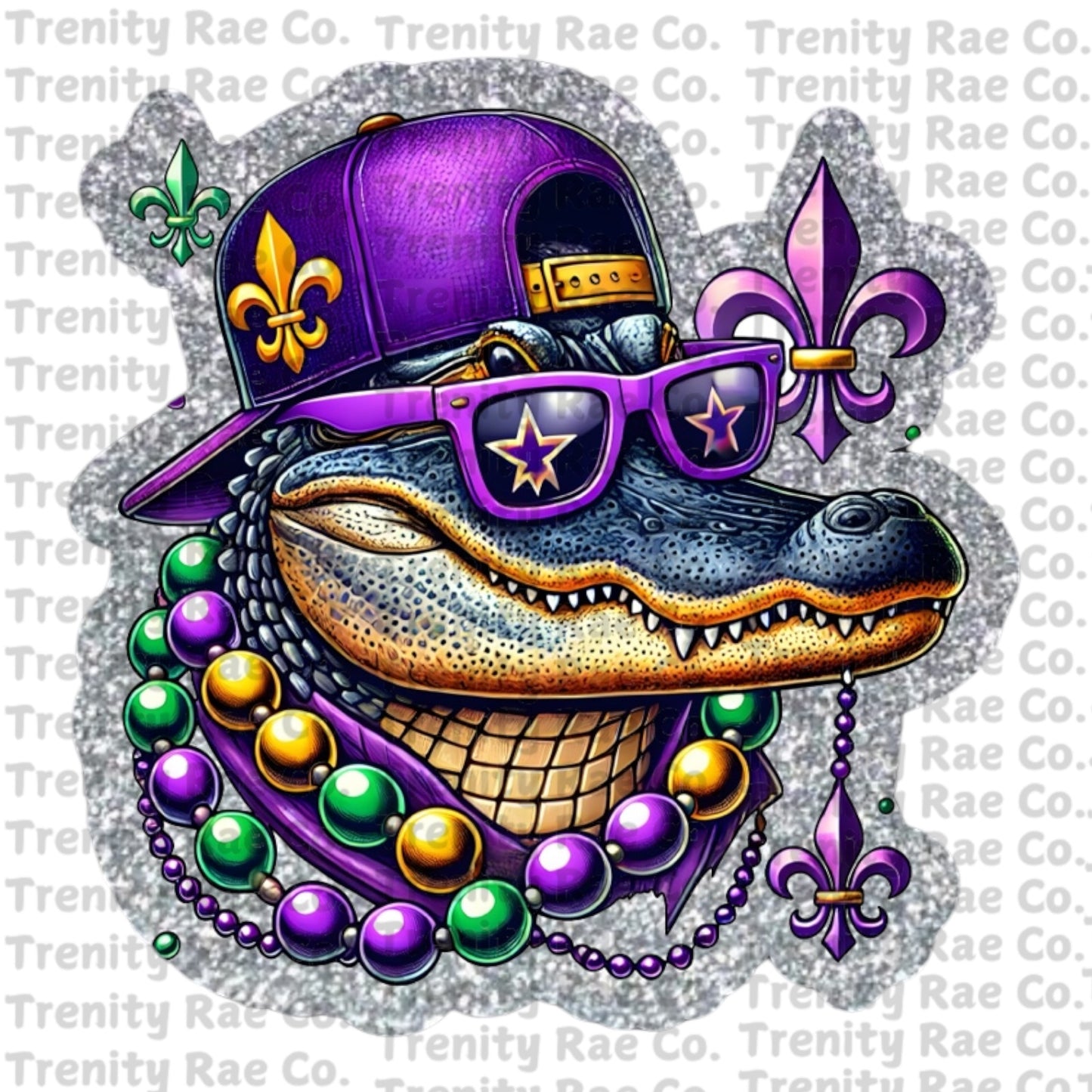 TRC Mardi Gras Alligator