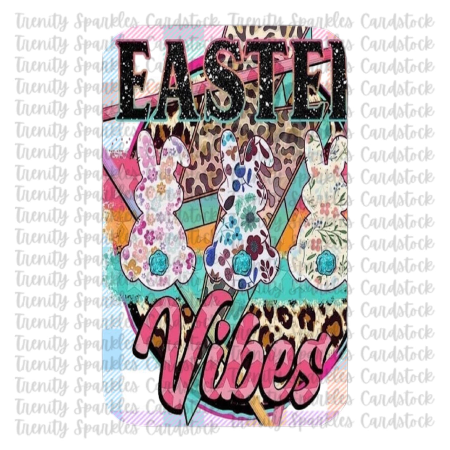 Bossy Boots Easter Rectangle Cardstock