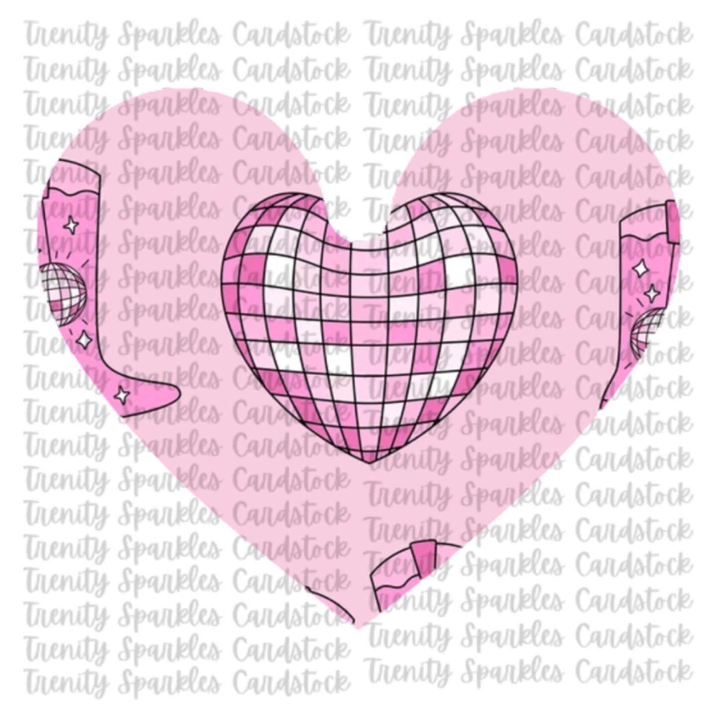 Copel Calculations Heart Shaker Cardstock