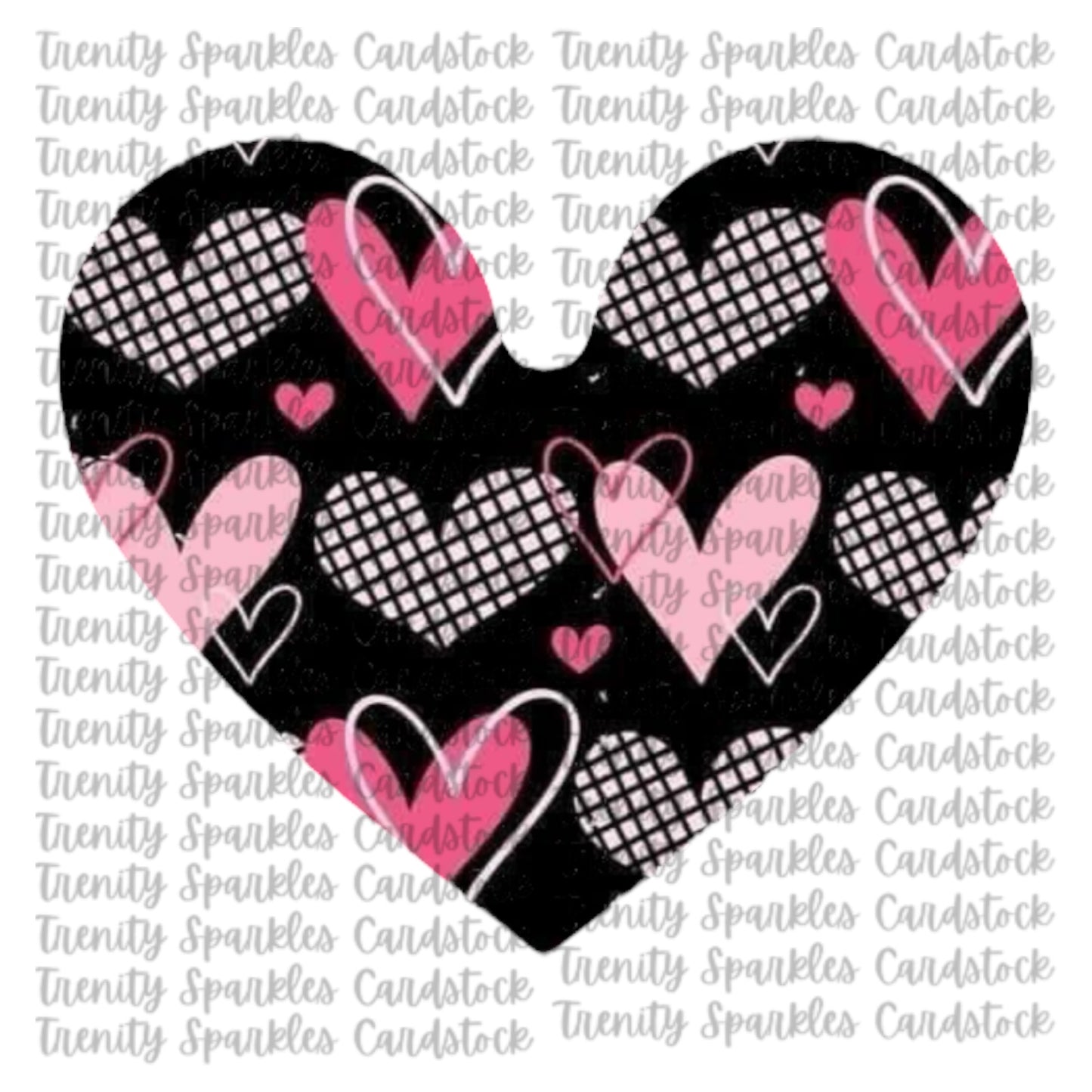 Copel Calculations Heart Shaker Cardstock