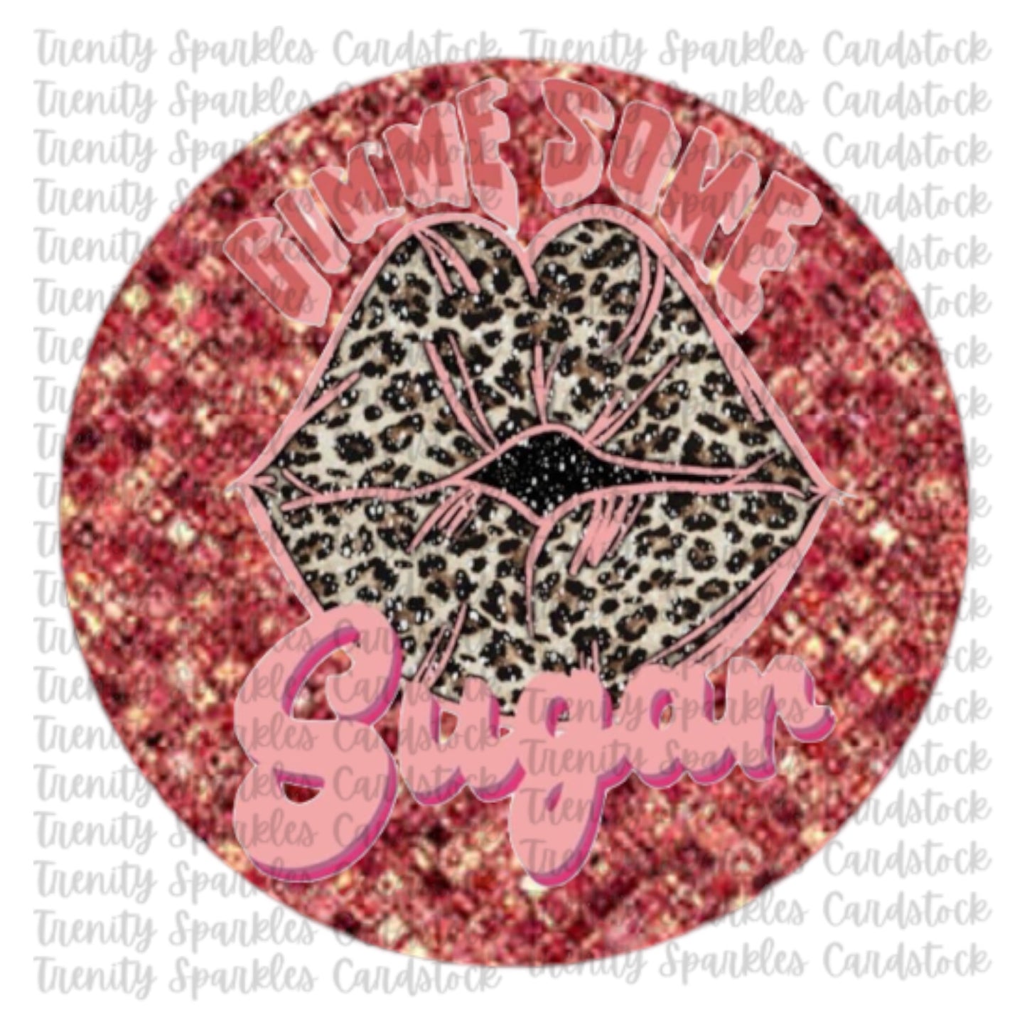 Valentine Circle Cardstock