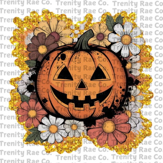 TRC floral pumpkin