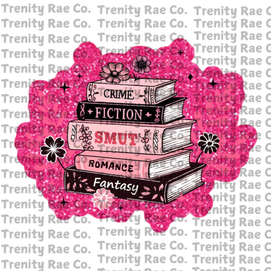 TRC book stack cardstock