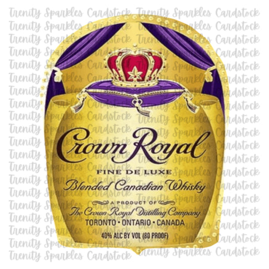 Kay J & Co Royal Bottle Cardstock