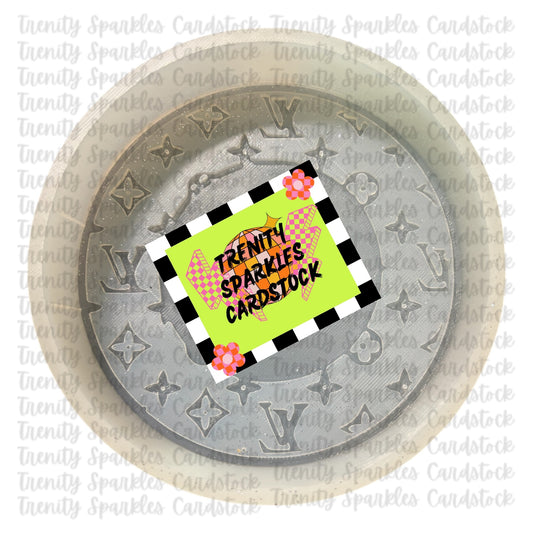 TRC Designer circle mold & Cardstock