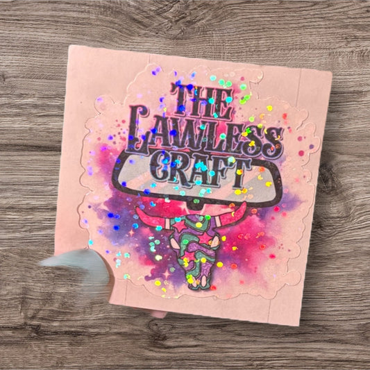 Holographic logo stickers