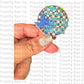 Holographic logo stickers