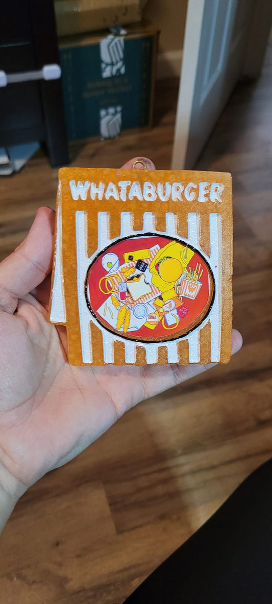 TRC Whataburger mold & Cardstock