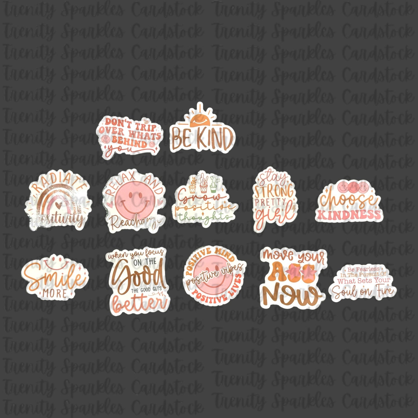 Boho Inspirational Sticker Bundle