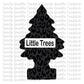 Bossy Boots Little Tree 2 Vent Cardstock