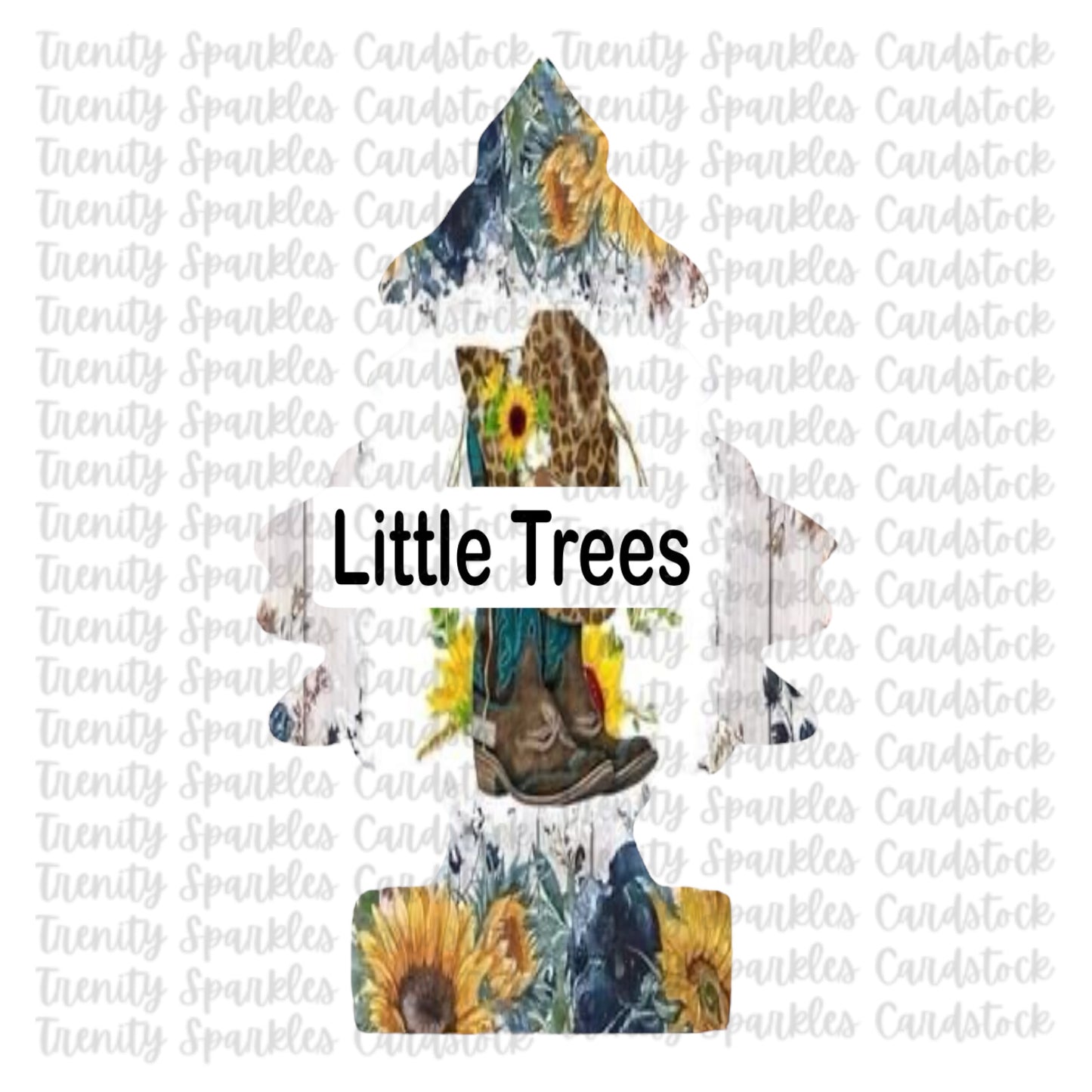 Bossy Boots Little Tree 2 Cardstock