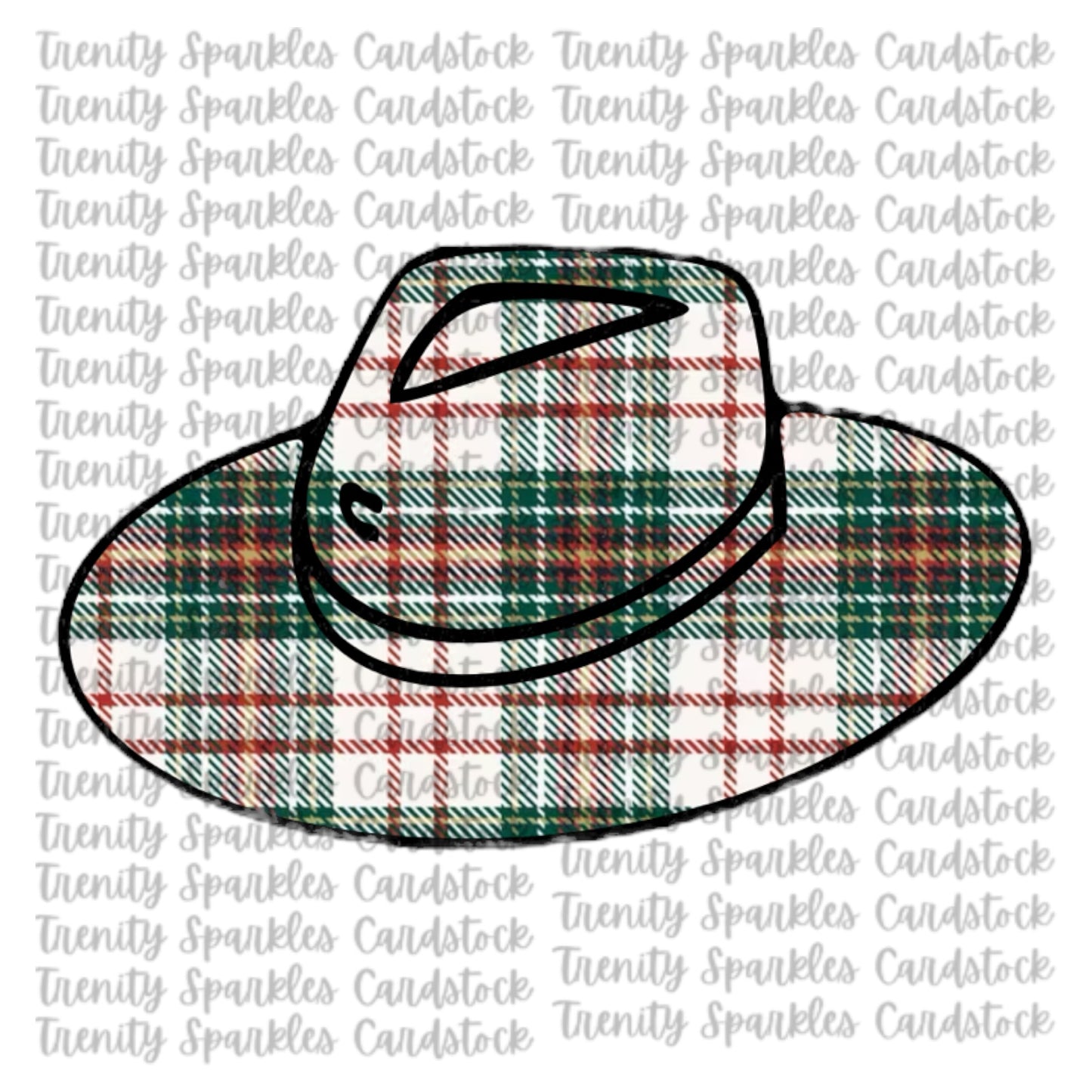 Bossy Boots C Wide Brim Hat Cardstock