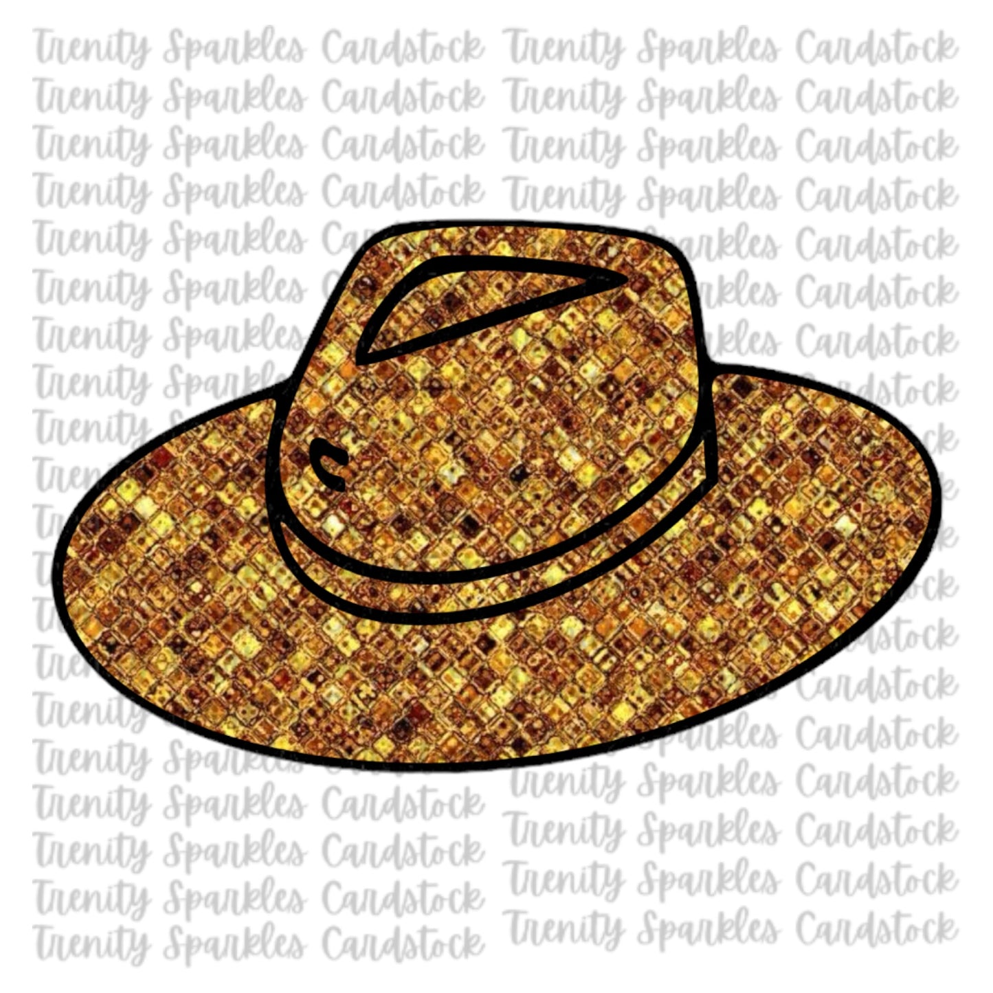 Bossy Boots C Wide Brim Hat Cardstock