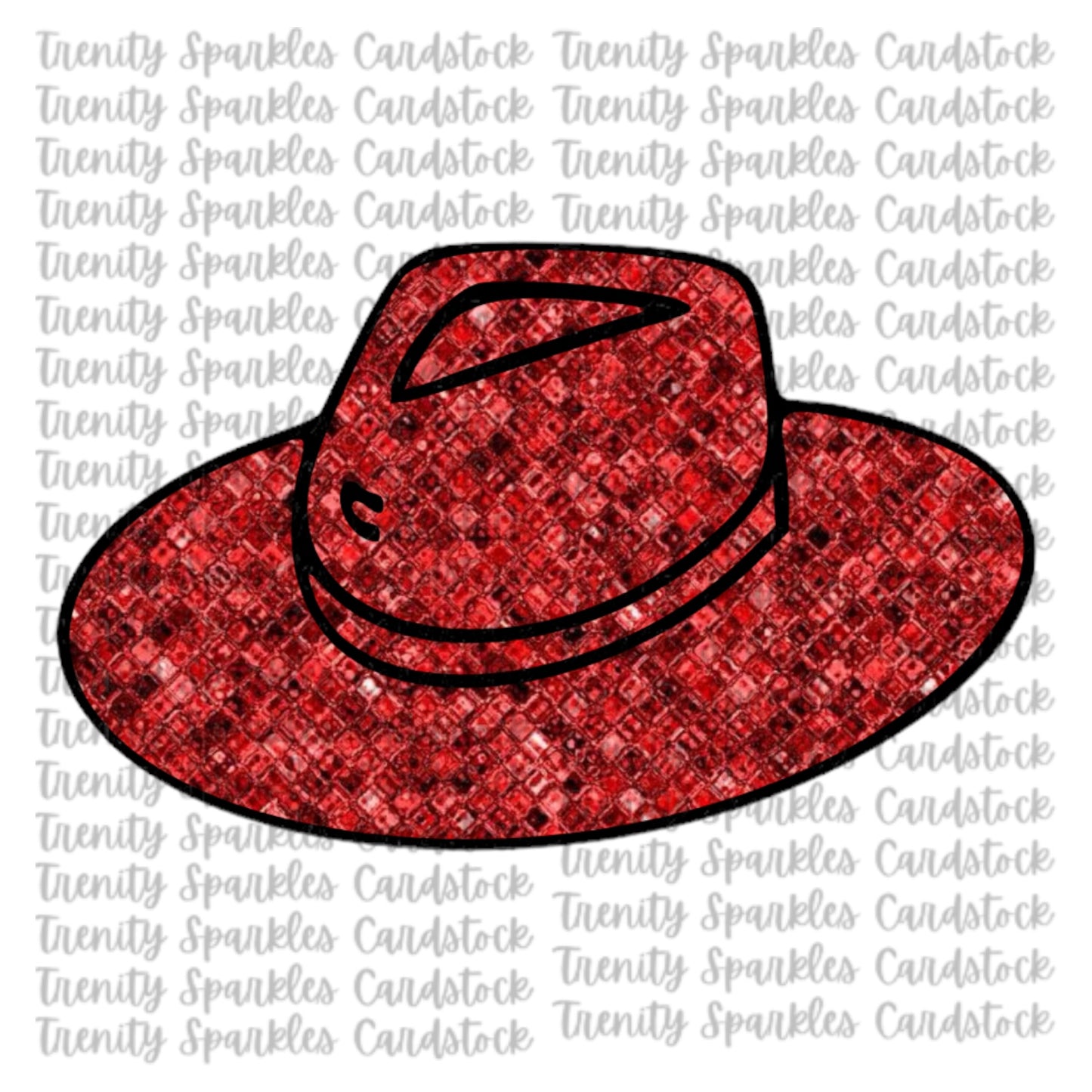 Bossy Boots C Wide Brim Hat Cardstock