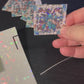 Holographic logo stickers